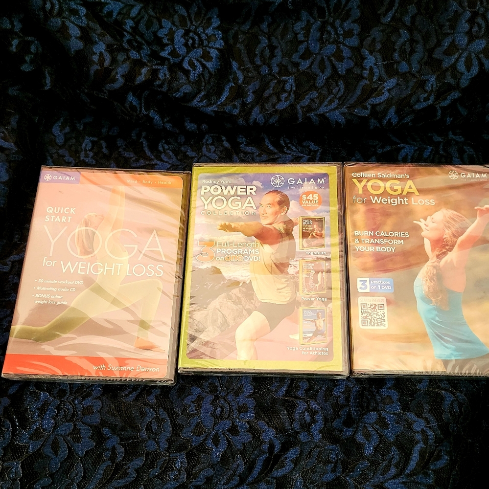 Yoga DVD Lot